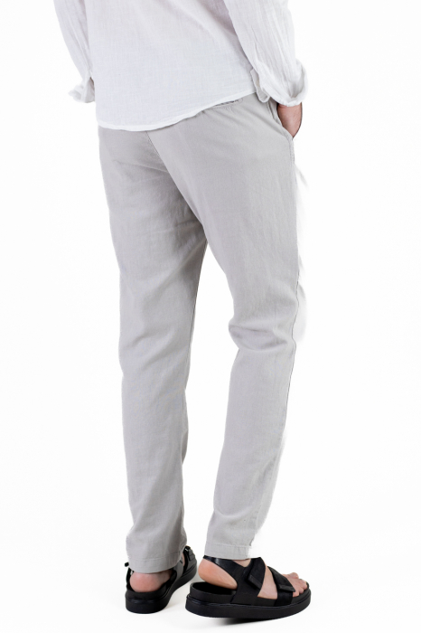 Pantaloni lungi din in regular fit gri [3]
