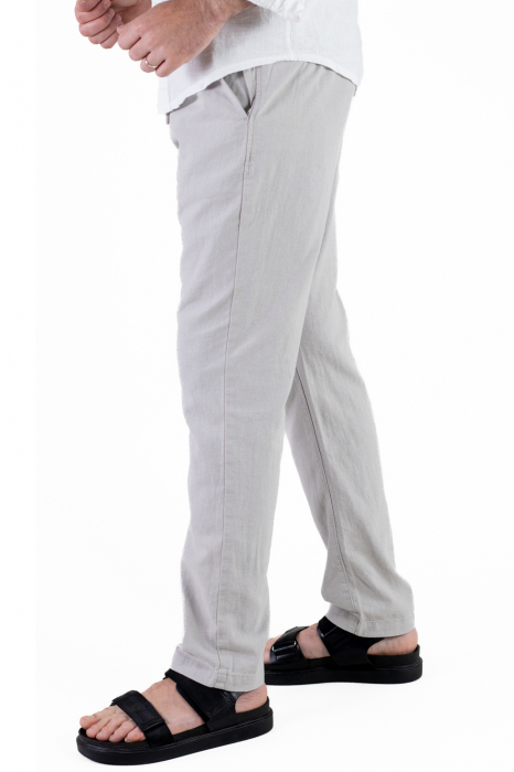 Pantaloni lungi din in regular fit gri [5]