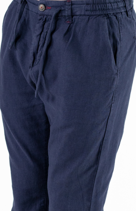 Pantaloni lungi din in regular fit bleumarin [8]