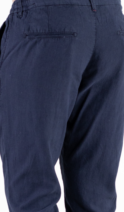 Pantaloni lungi din in regular fit bleumarin [6]