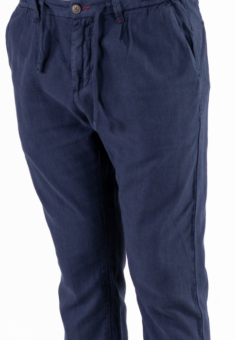 Pantaloni lungi din in regular fit bleumarin [7]