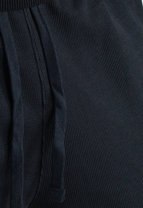 Pantaloni negri casual din tricot [10]
