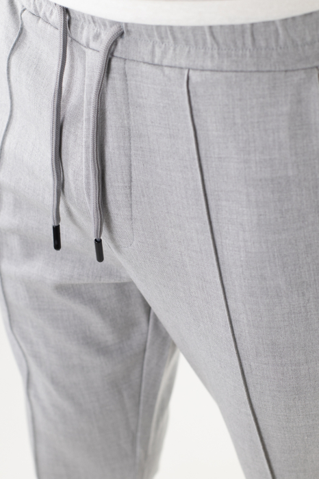 Pantaloni gri deschis lungi casual [6]