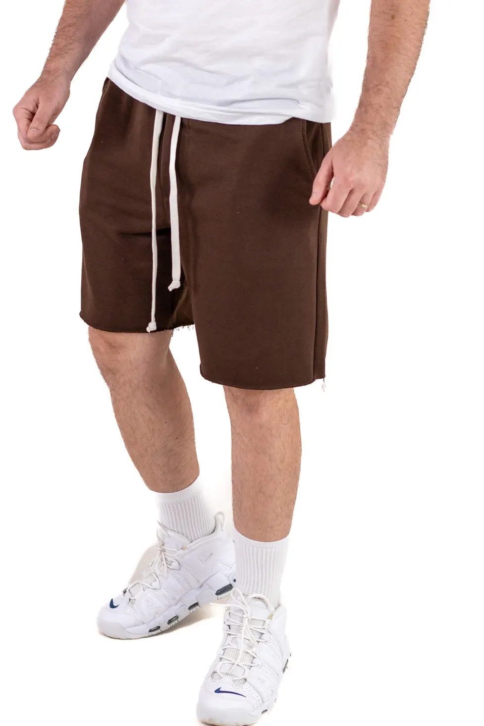 Pantaloni scurți maro premium pentru bărbați [2]