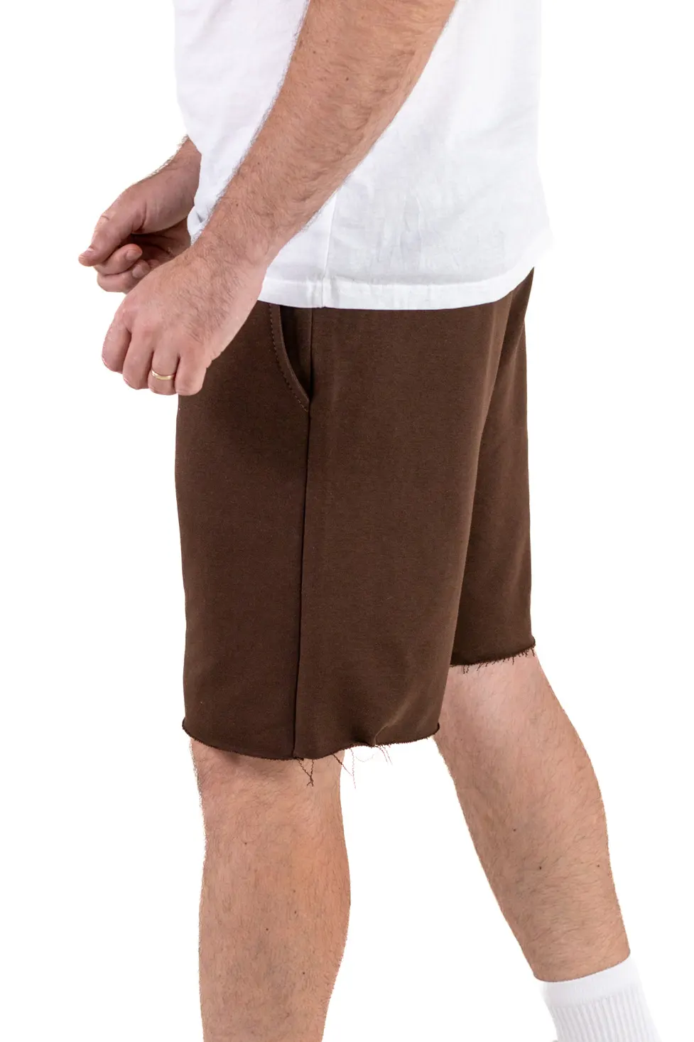 Pantaloni scurți maro premium pentru bărbați [4]
