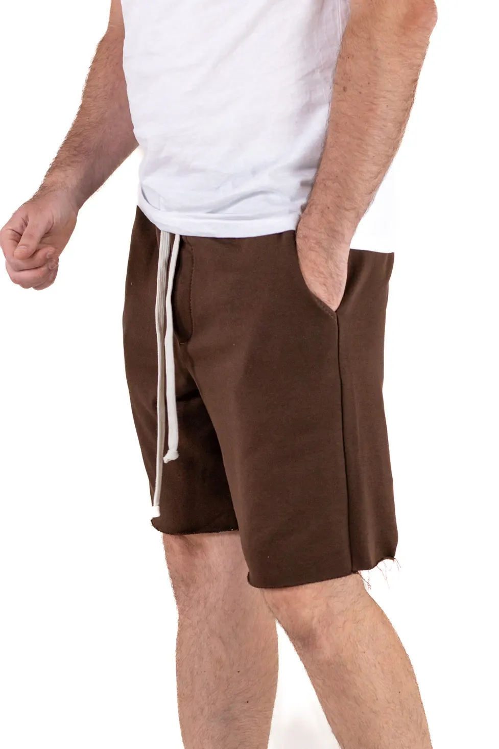 Pantaloni scurți maro premium pentru bărbați [3]