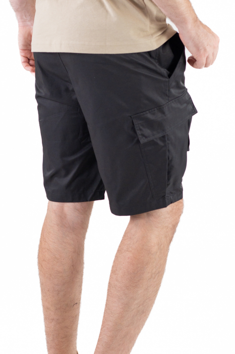 Pantaloni scurti negri cargo [6]