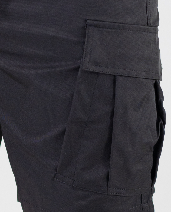 Pantaloni scurti negri cargo [10]