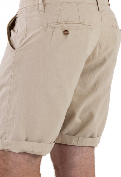 Pantaloni scurti bej din in [7]
