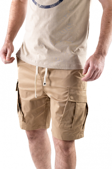 Pantaloni scurti maro cargo [8]