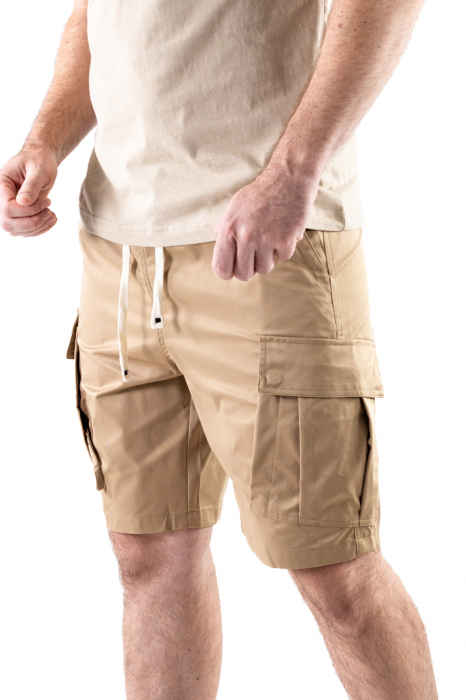 Pantaloni scurti maro cargo [4]