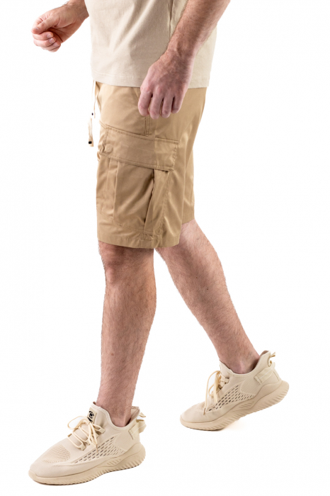Pantaloni scurti maro cargo [7]