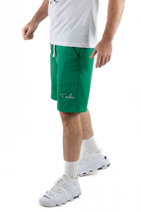 Pantaloni sport scurti verzi [3]