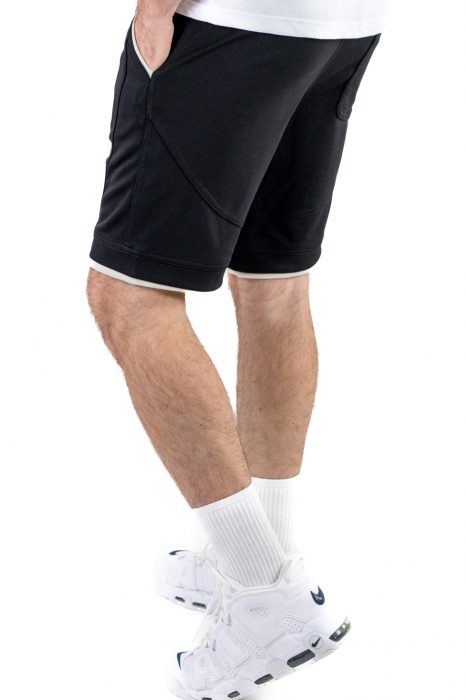 Pantaloni sport scurti negri [5]
