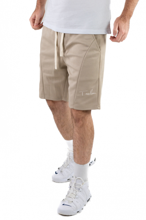 Pantaloni sport scurti bej [2]