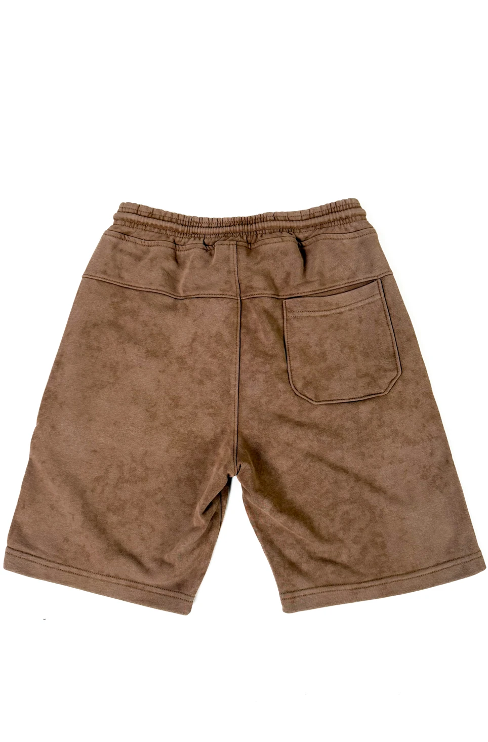 Pantaloni scurți sport-casual, bărbați – culoare maro, cu șiret și buzunare [3]