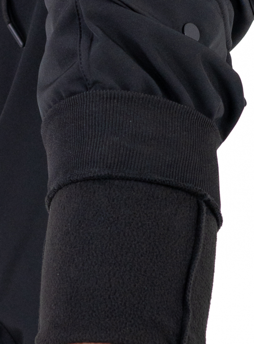 Pantaloni negri cargo vatuiti barbati [3]
