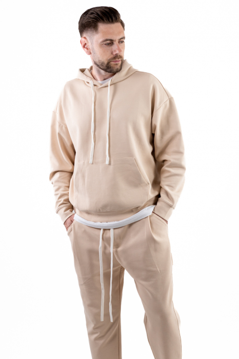 Compleu barbati oversize bej [9]