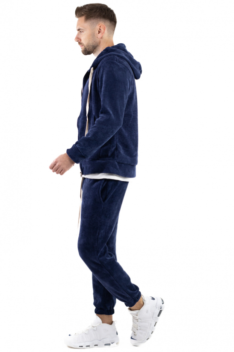 Trening bleumarin catifea reiata barbati [3]