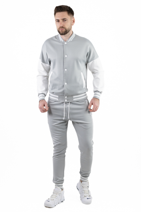 Trening casual barbati alb-gri [7]
