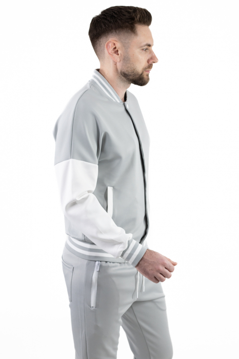 Trening casual barbati alb-gri [11]