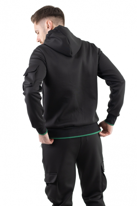 Trening negru cu buzunare multiple [9]