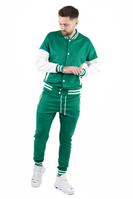 Trening casual barbati alb-verde [2]