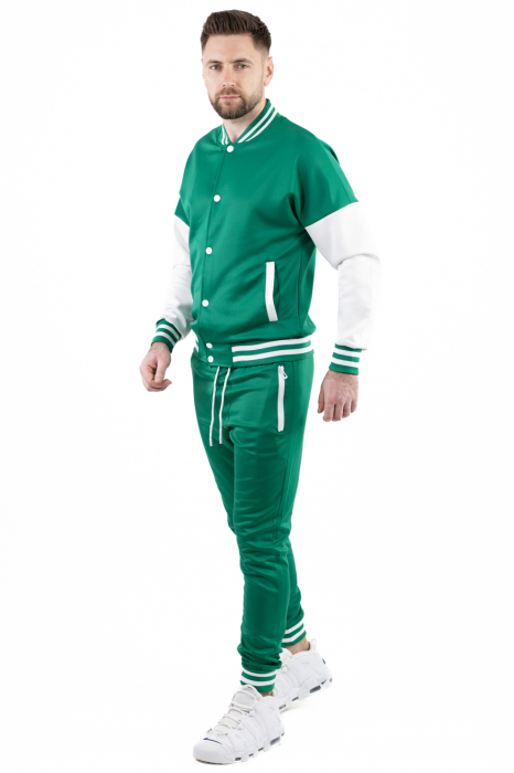 Trening casual barbati alb-verde [3]