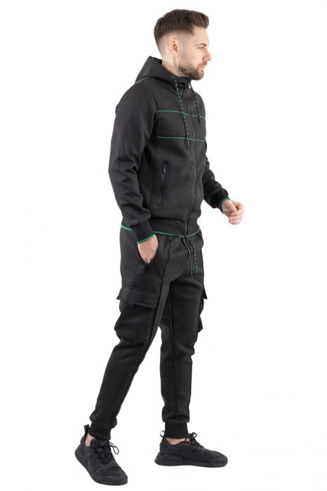 Trening negru cu buzunare multiple [2]