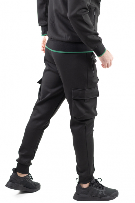 Trening negru cu buzunare multiple [12]