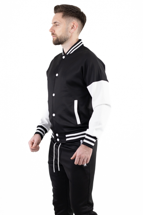 Trening barbati casual alb-negru [9]