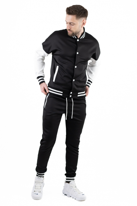 Trening barbati casual alb-negru [3]