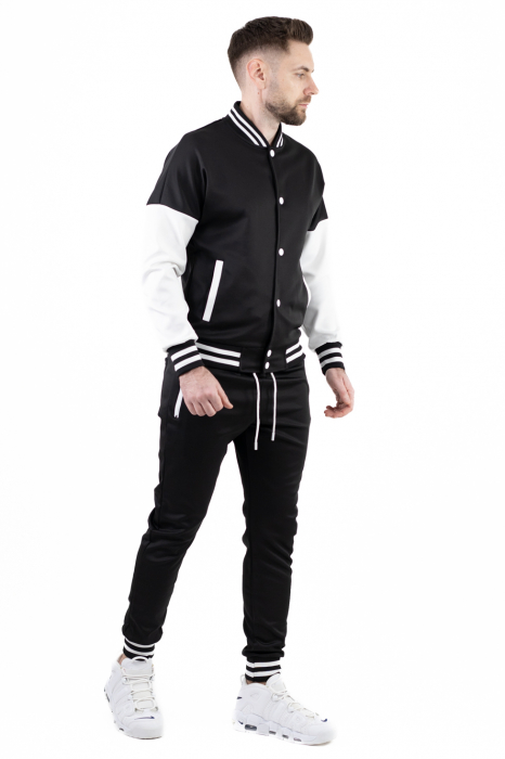 Trening barbati casual alb-negru [7]