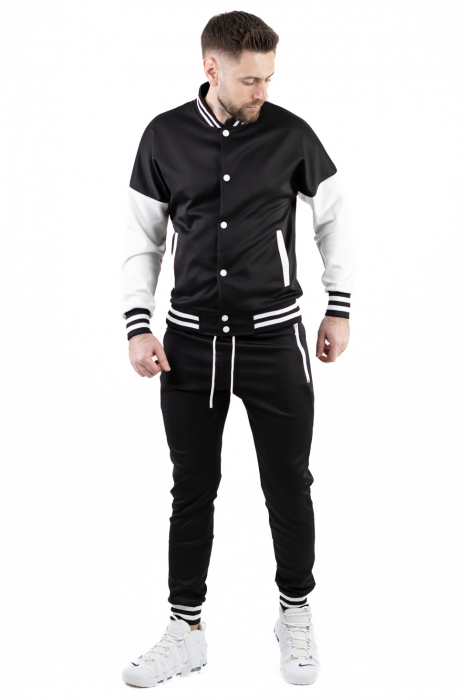 Trening barbati casual alb-negru [5]