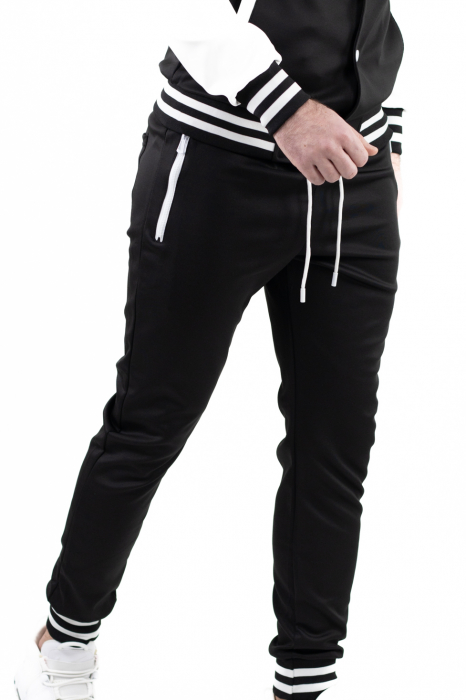 Trening barbati casual alb-negru [13]
