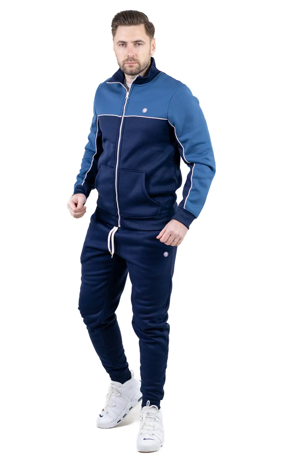 Trening gros vătuit bleumarin - albastru [6]