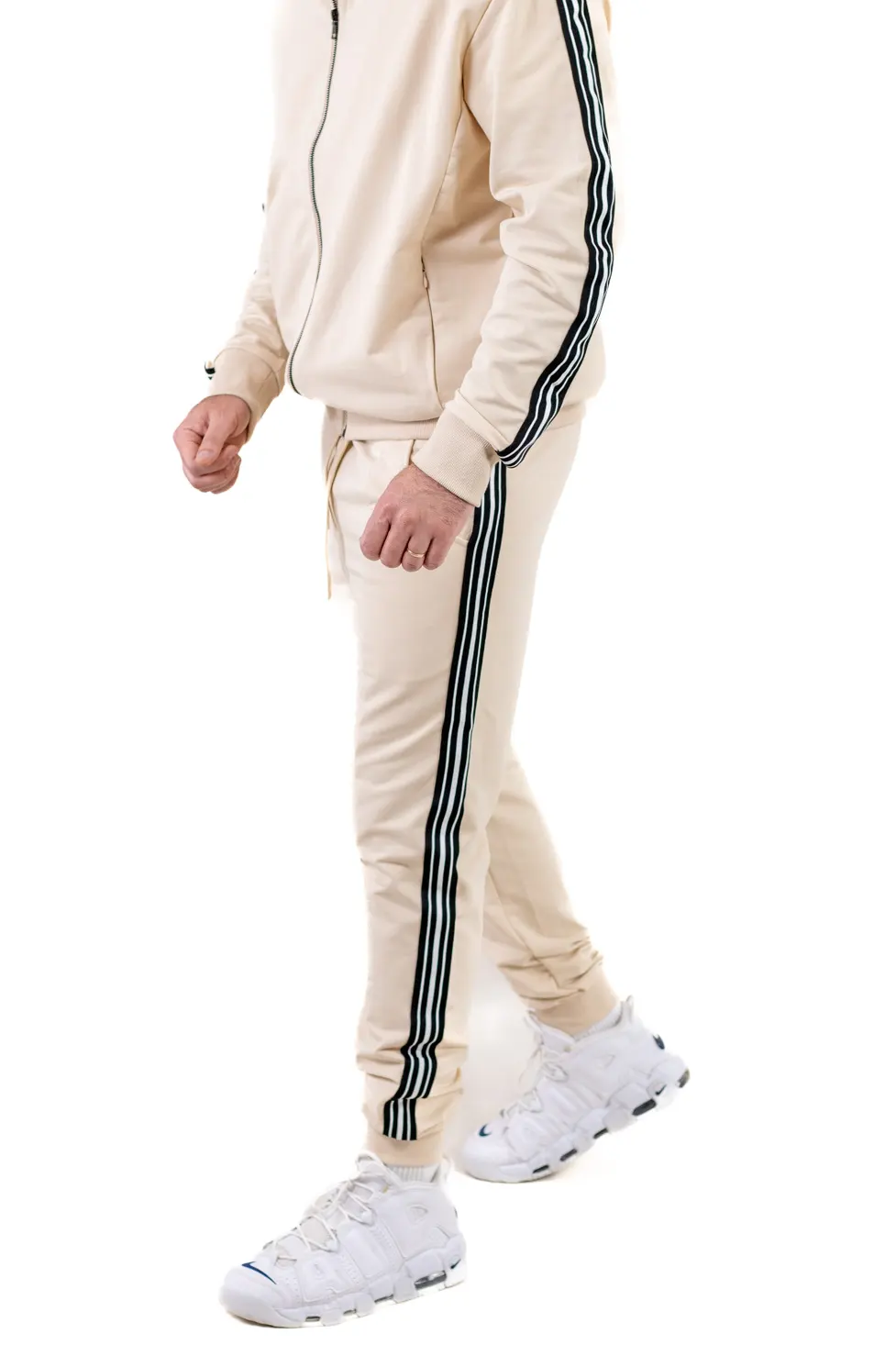 Trening pentru barbati premium crem stripe [5]