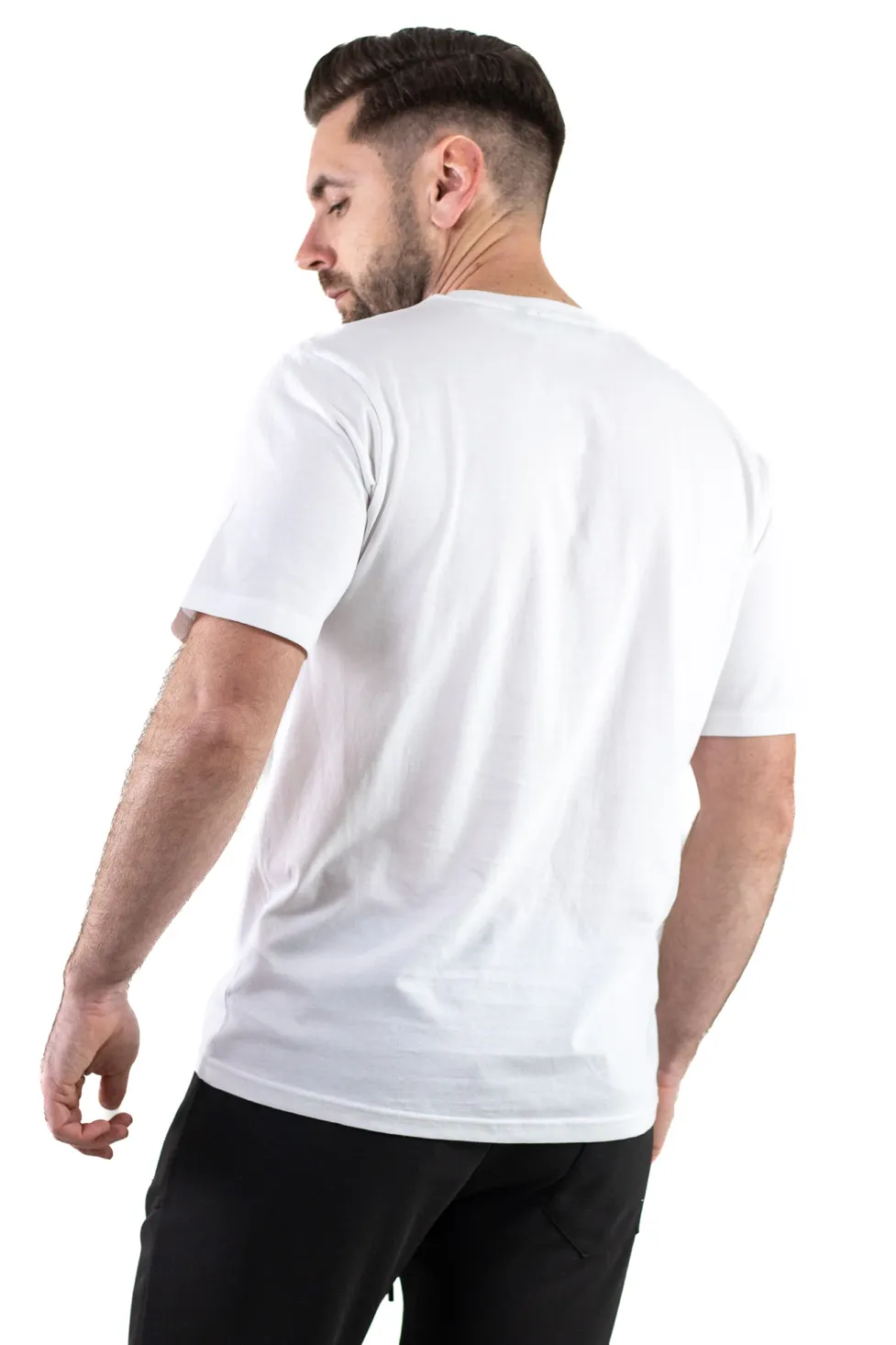 Tricou alb bumbac Summer [3]