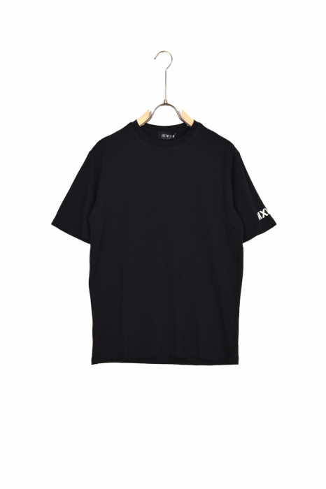 Tricou barbati oversize negru just [4]