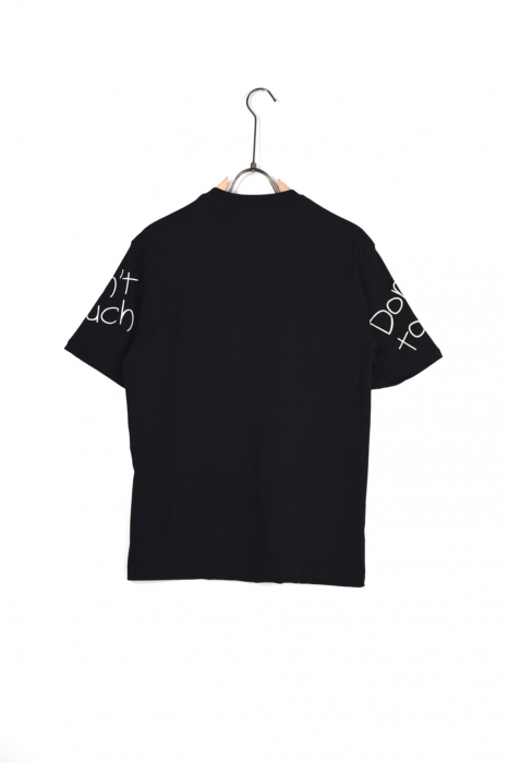 Tricou barbati oversize negru touch [2]