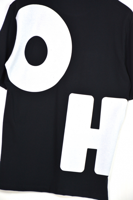 Tricou barbati oversize negru oh my god [2]