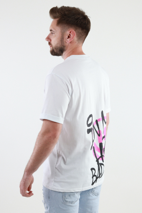 Tricou barbati oversize Emoji [3]