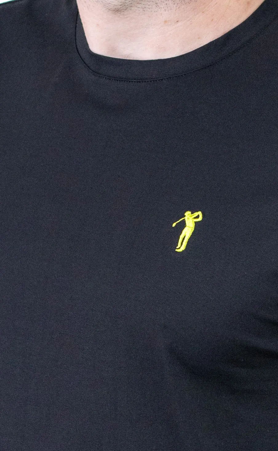 Tricou bărbați basic negru [6]