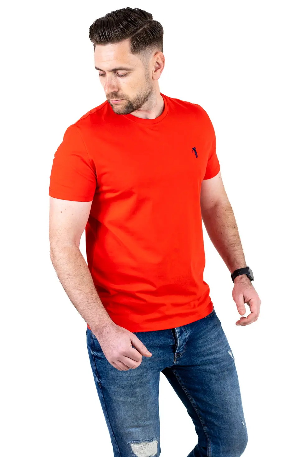 Tricou bărbați basic roșu [6]