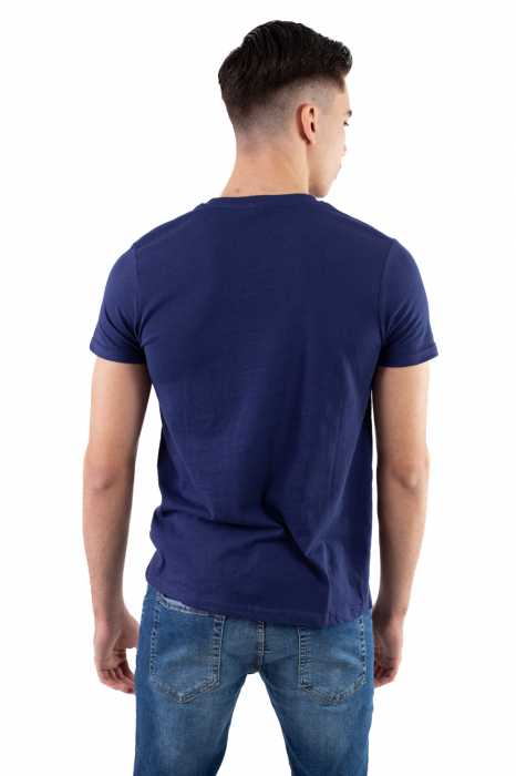 Tricou bumbac bleumarin cu imprimeu bike [4]