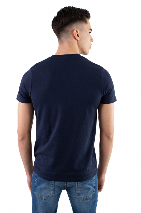 Tricou bumbac bleumarin cu imprimeu Miami [4]