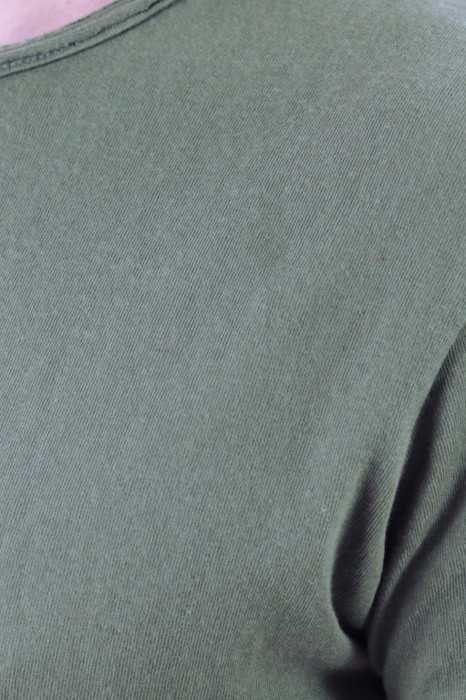 Tricou verde texturat barbati [8]