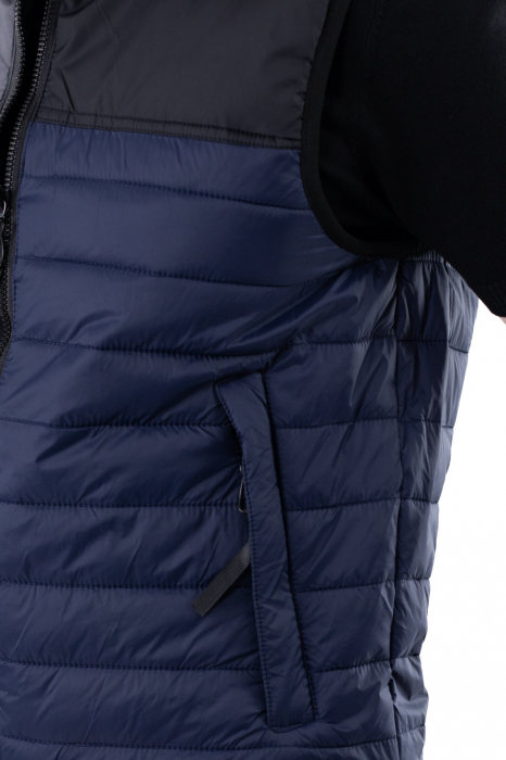 Vesta barbati bleumarin combinat cu negru [11]