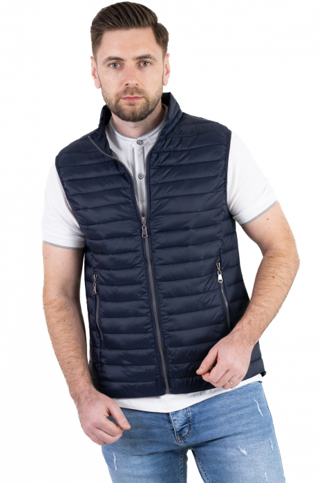 Vesta regular fit usoara bleumarin subtire [4]