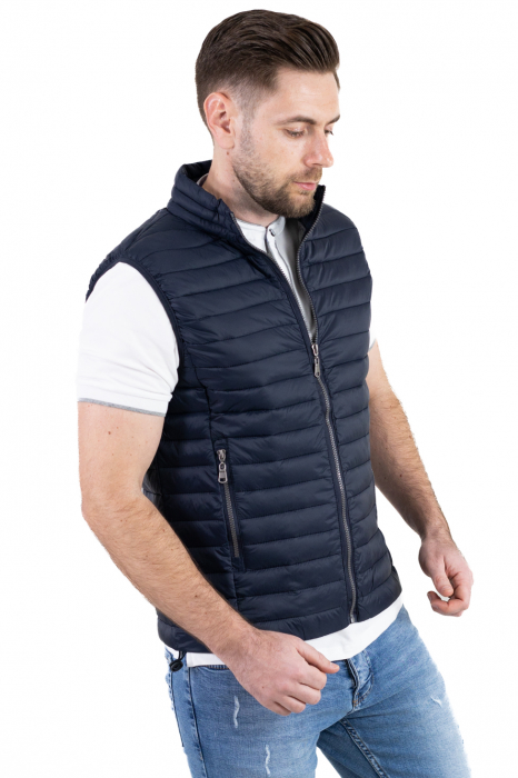 Vesta regular fit usoara bleumarin subtire [3]